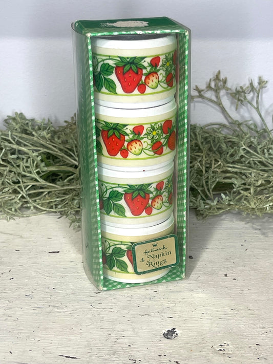 Hallmark Vintage Napkin Ring Set
